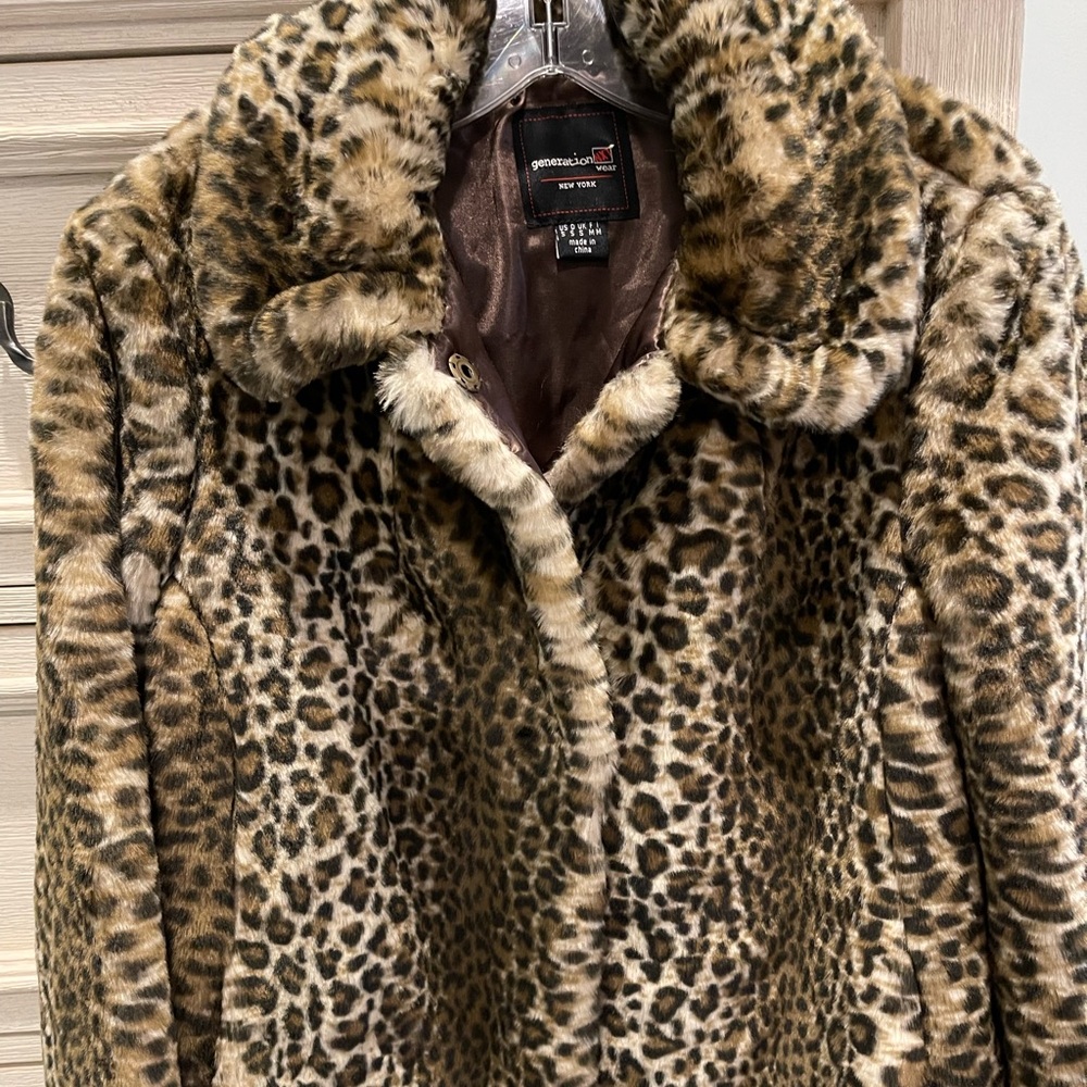 Pretty Animal Print Coat